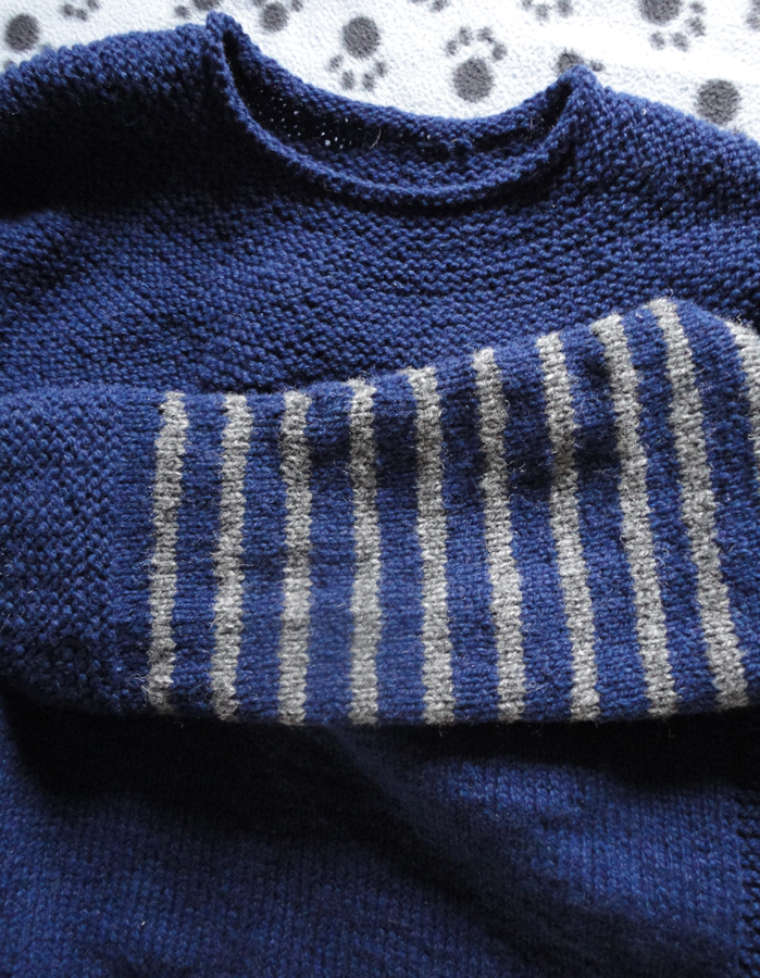 Giles' stripy jumper